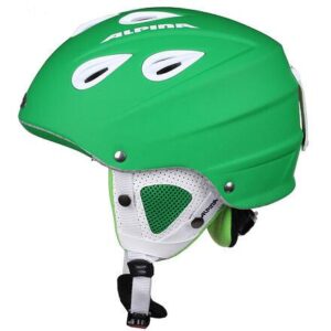 Alpina Grap lyžařská helma zelená matná - 54-57 cm