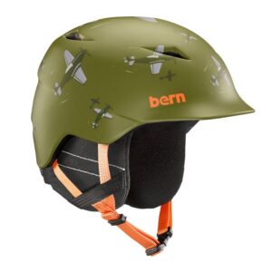 Bern Camino 19/20 matte green dětská snowboardová helma - JR S/M (53-55 cm)