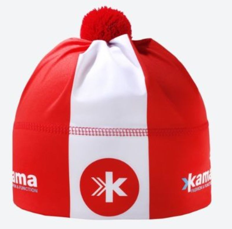 Běžecká čepice Kama AW05 104 červená
