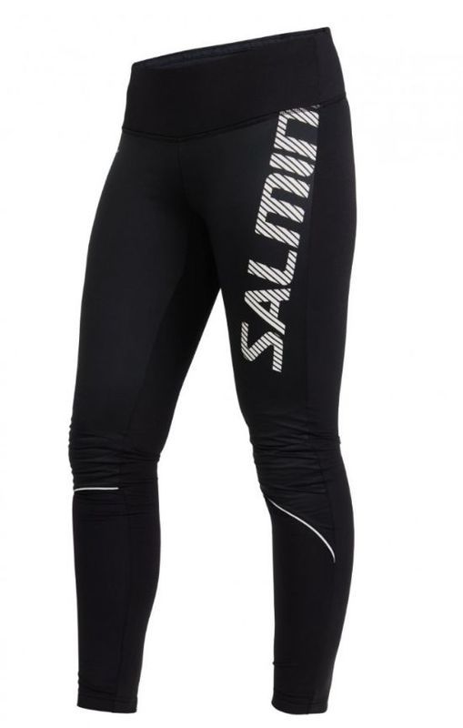 Běžecké kalhoty Salming Thermal Wind Tights Women Black