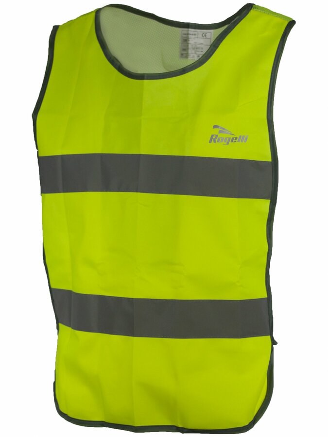 Bezpečnostní vesta s prodyšnými zády Rogelli MAPLETON reflexní žlutá 890.600