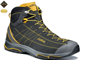 Boty ASOLO Nucleon Mid GV Graphite/Yellow A147
