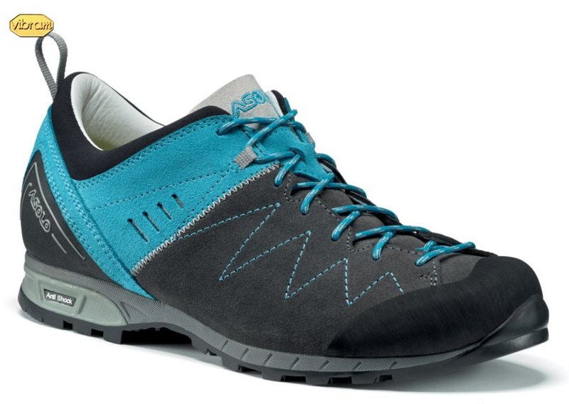 Boty ASOLO Track ML graphite/cyan blue/A873
