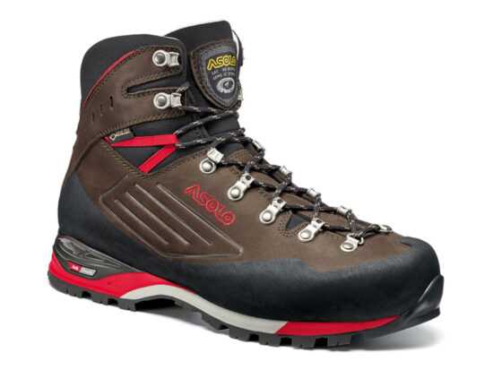 Boty Asolo Superior GV MM dark brown/red/A904