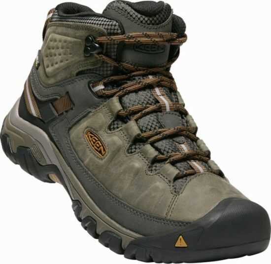 Boty Keen TARGHEE III Mid WP Men black olive/golden brown