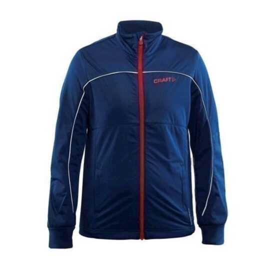 Bunda CRAFT Warm JR 1904634-396000 tmavě modrá
