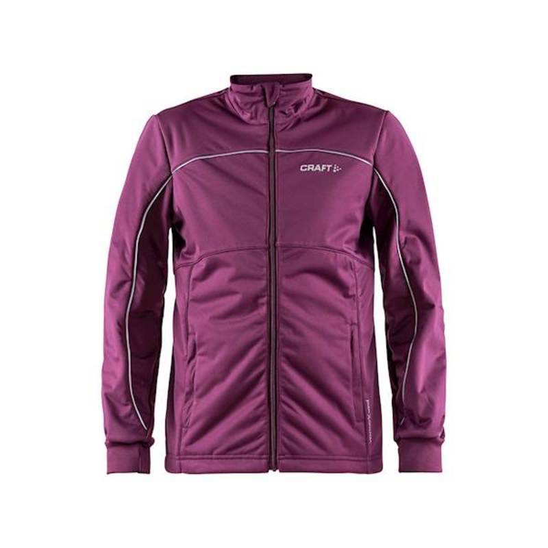 Bunda CRAFT Warm JR 1904634-785000 - fialová