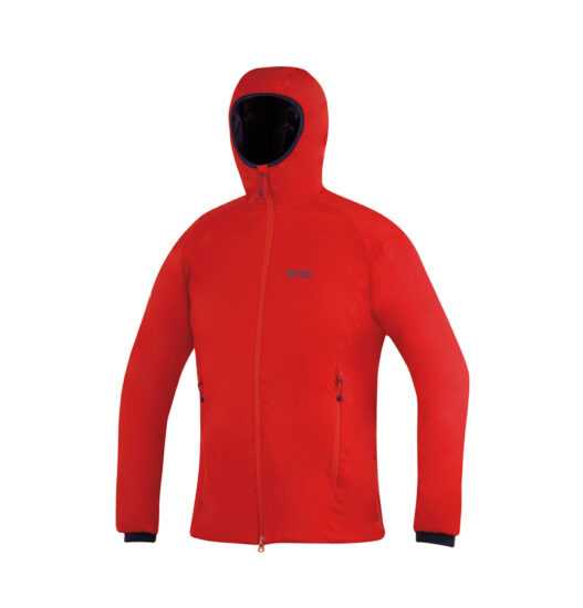 Bunda Direct Alpine péřová Uniq brick/indigo