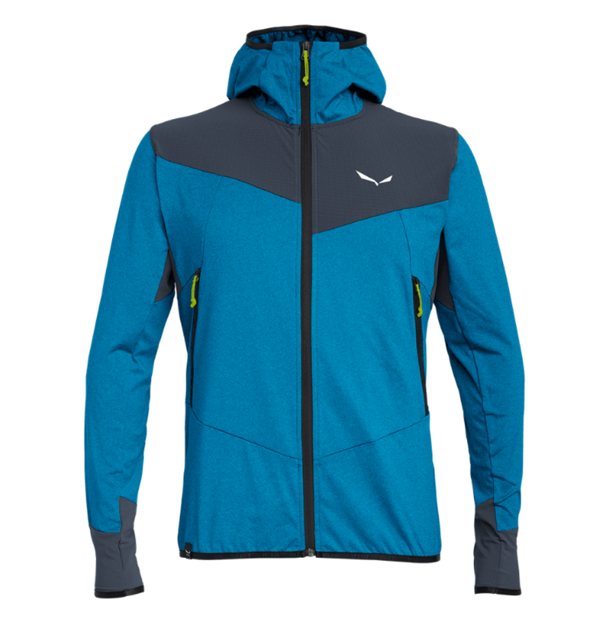 Bunda Salewa AGNER HYBRID PL/DST M FULL-ZIP HOODY 27371-8856