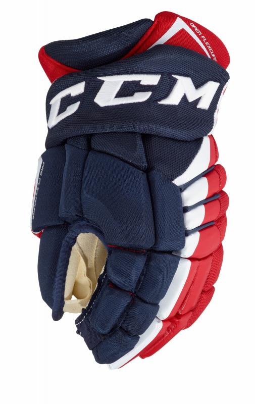 CCM Jetspeed FT4 Pro SR - černá-červená-bílá