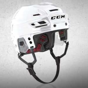 CCM Resistance hokejová helma bílá - M