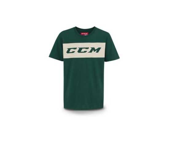 CCM True2Hockey Cotton Tee Senior Zelená - zelená