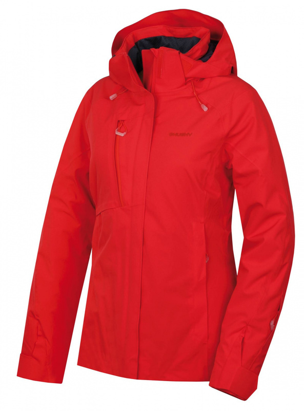Dámská hardshell plněná bunda Husky Gonzal L jemně červená