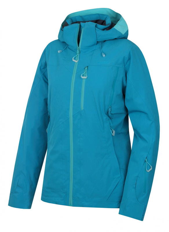 Dámská hardshell plněná bunda Husky Montry L Tyrkysová