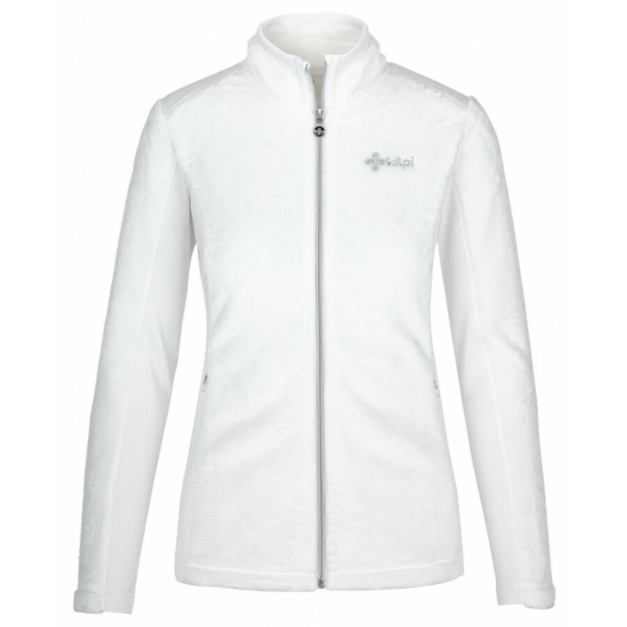 Dámská hřejivá mikina bez kapuce Kilpi SKATHI-W bílá