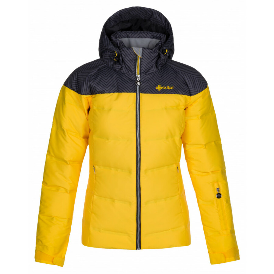 Dámská lyžařská bunda Kilpi BUFFY-W žlutá