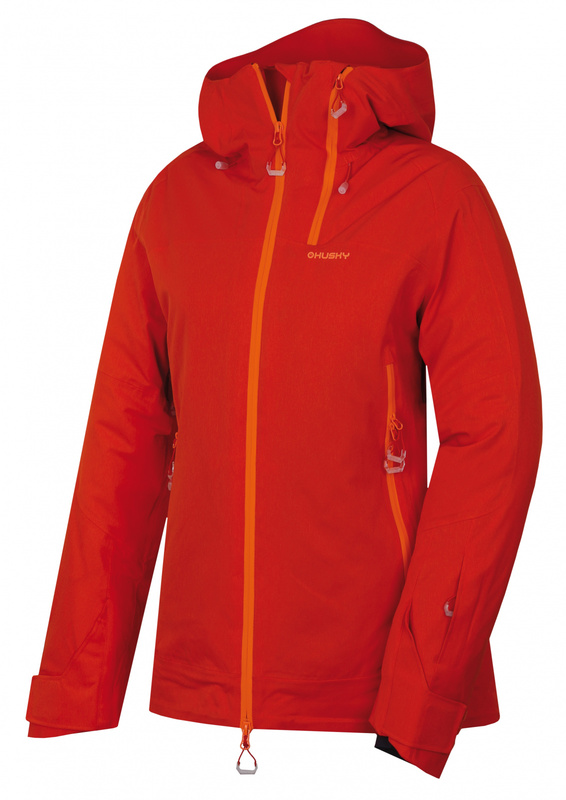 Dámská lyžařská plněná bunda Husky Gambola L cihlová