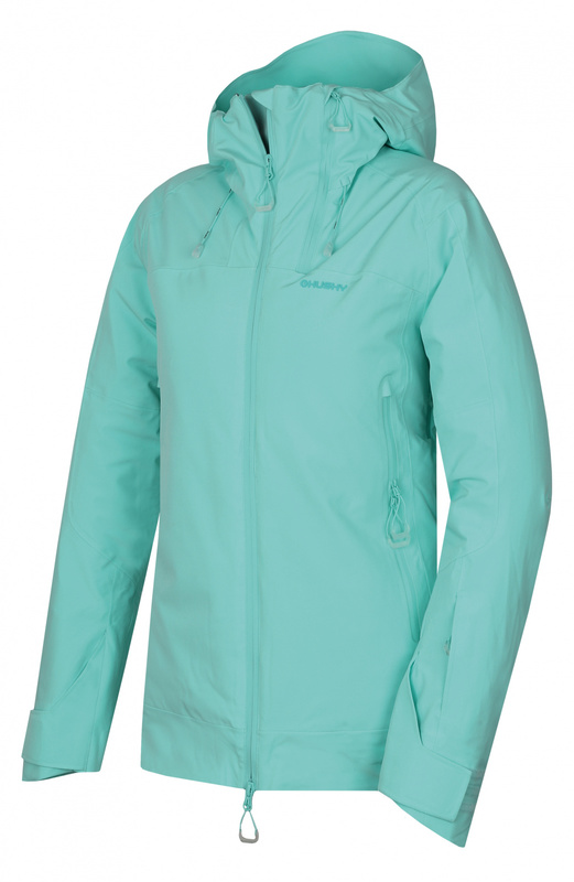 Dámská lyžařská plněná bunda Husky Gambola L sv. tyrkysová