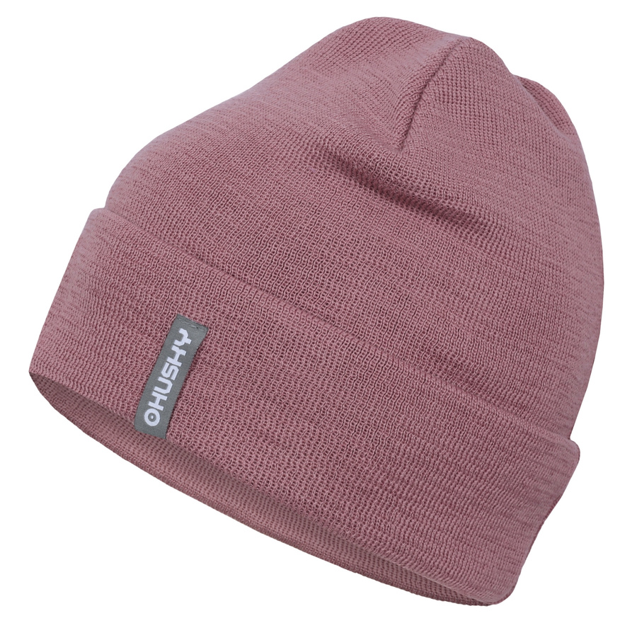Dámská merino čepice Husky Merhat 4 růžová