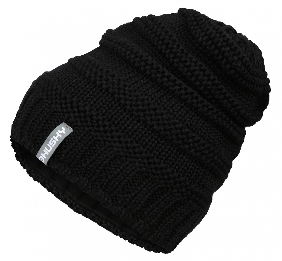 Dámská merino čepice Husky Merhat 5 černá
