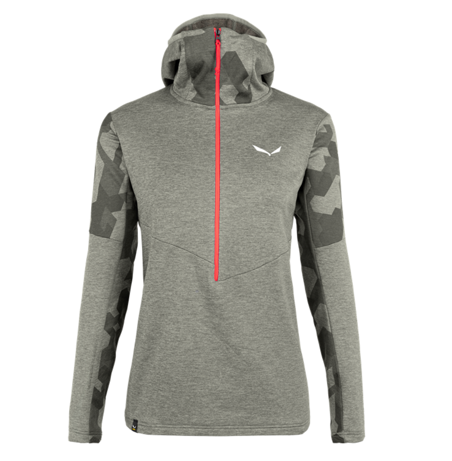 Dámská mikina Salewa Boe Merino heather grey 28202-0624