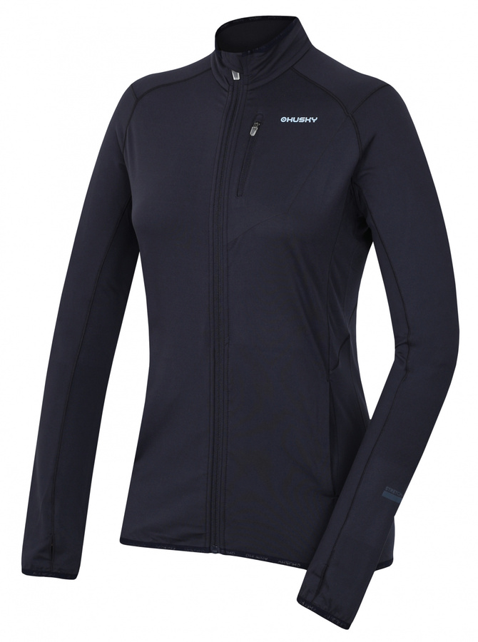 Dámská mikina na zip Husky Tarp zip L černomodrá