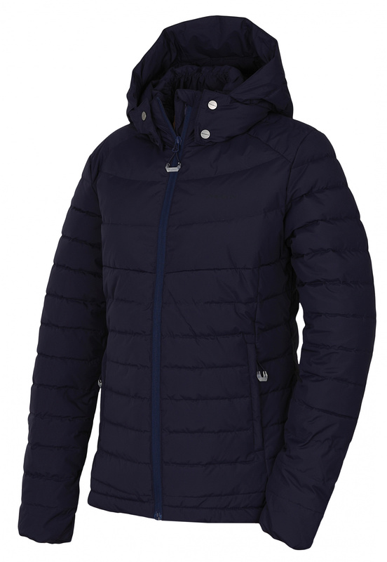 Dámská péřová bunda Husky Donnie L tm. modrofialová