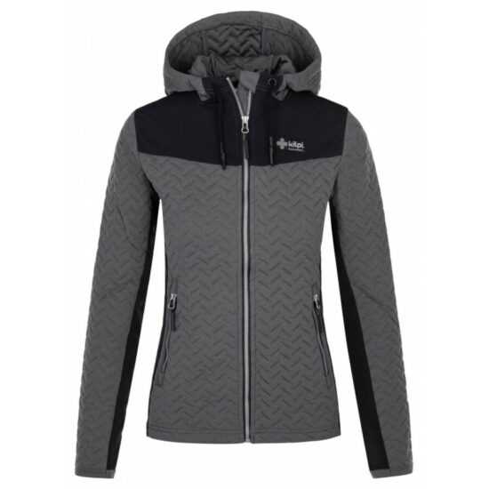 Dámská zateplená mikina Kilpi NEVIA-W tmavě šedá
