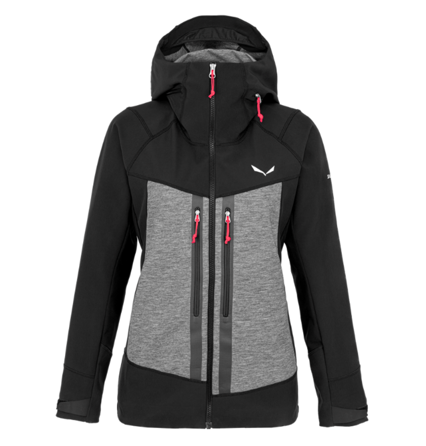 Dámská zimní bunda Salewa Comici Stormwall/Durastretch black out 28176-0624