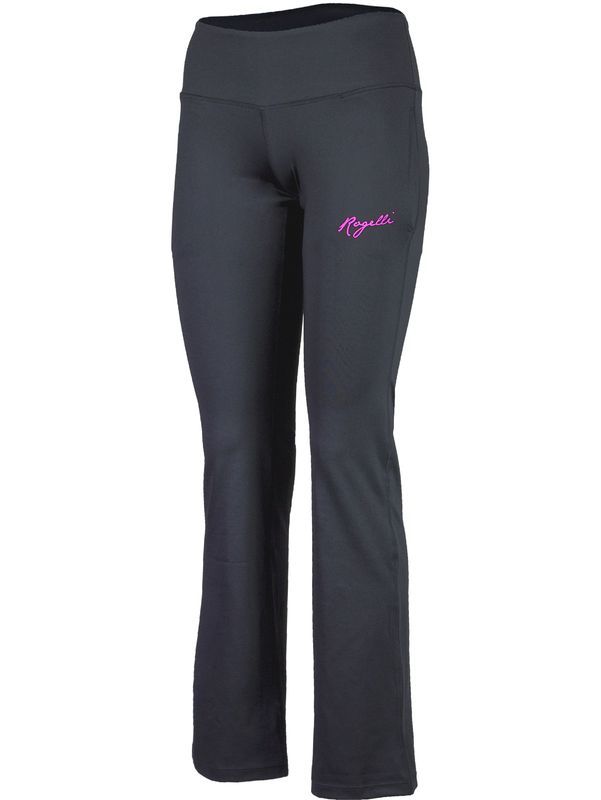 Dámské fitness kalhoty Rogelli FADYA černo-růžové 050.208