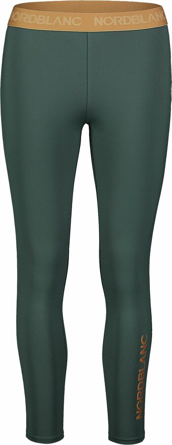 Dámské fitness legíny Nordblanc Flexibility zelené NBSPL7454_TZE