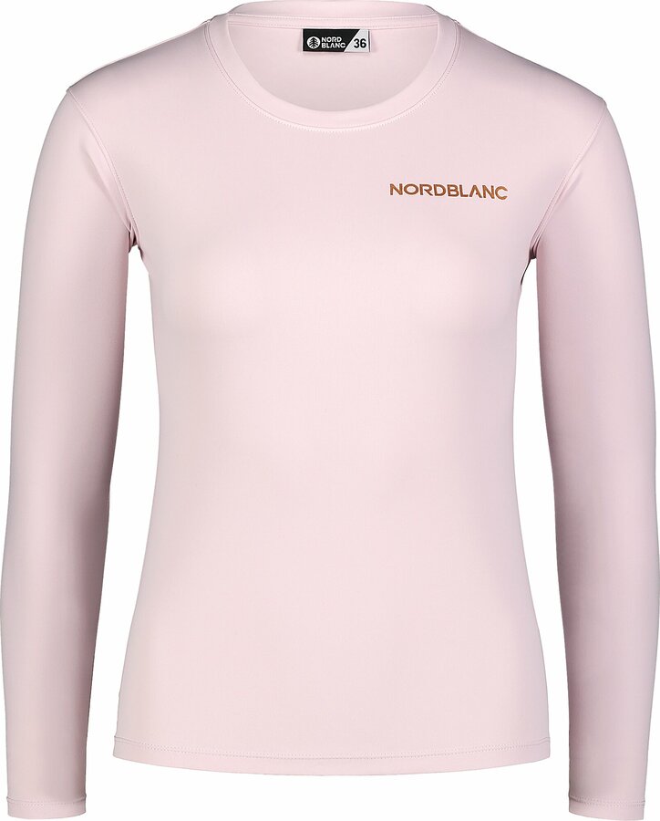 Dámské fitness tričko Nordblanc Clash růžové NBSLF7448_BRR