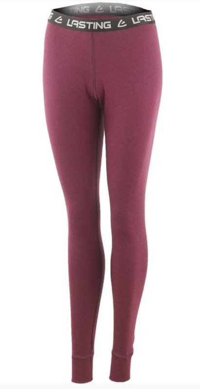 Dámské merino spodky Lasting LEXA 3838 vínové