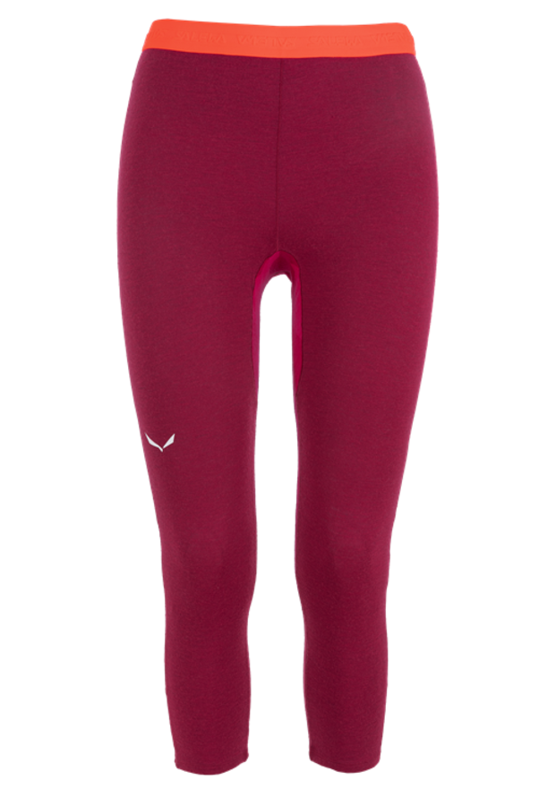 Dámské spodky Salewa Cristallo Warm Merino Responsive rhodo red 28210-6360