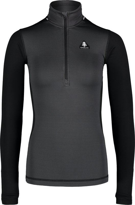 Dámské termo triko Nordblanc Veil šedé NBBLD7098_GRA