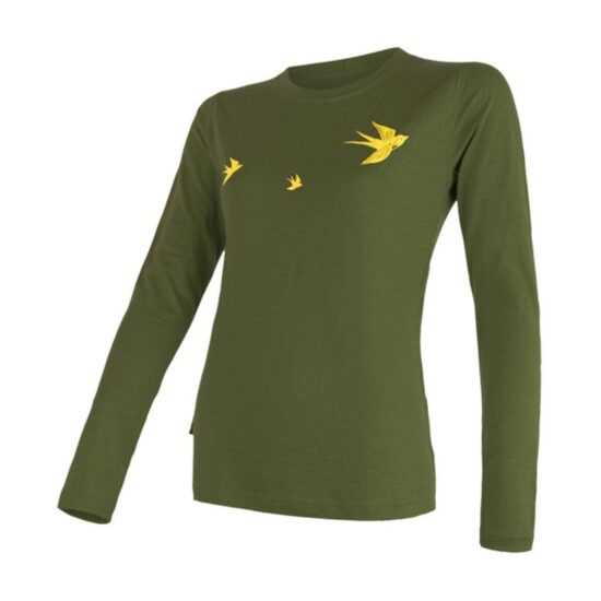 Dámské triko Sensor MERINO ACTIVE PT SWALLOW safari 17200029