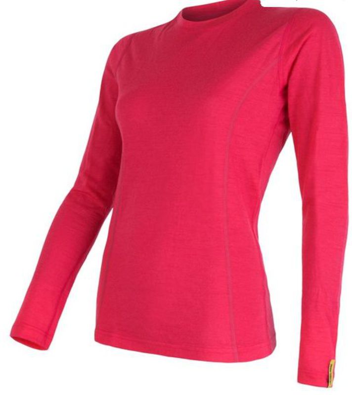 Dámské triko Sensor MERINO WOOL ACTIVE magenta 16200118