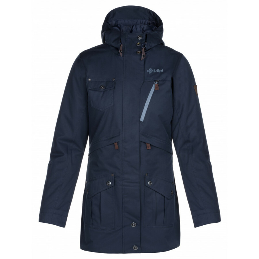 Dámský kabát Kilpi BRASIL-W tmavě modrý