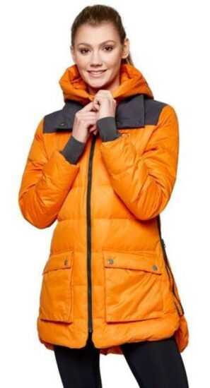 Dámský péřový kabát Kari Traa Rothe Rust