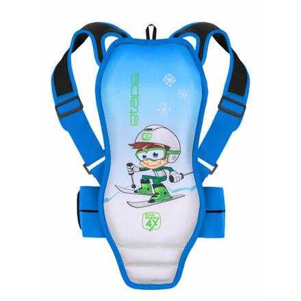 Etape Backbone dětský chránič páteře modrá - 116-134