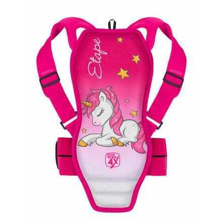 Etape Backbone dětský chránič páteře růžová - 128-146
