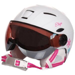 Etape Rider PRO dětská lyžařská helma bílá-růžová - 53-55 cm