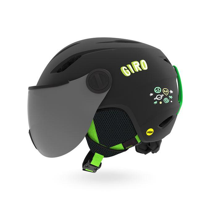 Giro Buzz MIPS 19/20 - Black/Bright Green Alien XS (48