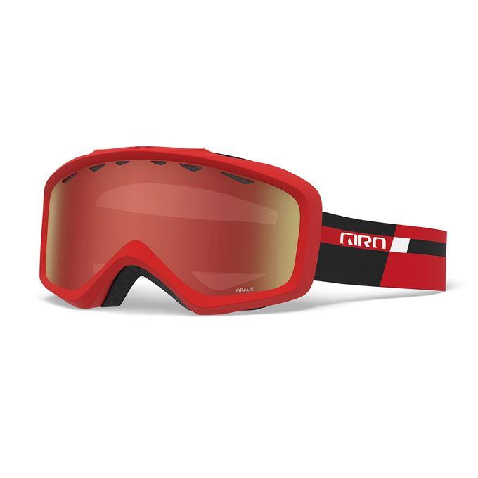 Giro Grade Pink dětské lyžařské brýle - Black Wordmark AR40