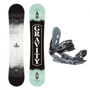 Gravity Adventure 20/21 snowboard + Gravity G2 black/grey vázání + nářadí zdarma - 154 cm + M (EU 39