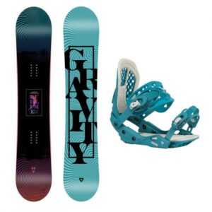Gravity Sublime 21/22 dámský snowboard + Gravity G3 Lady teal vázání + nářadí zdarma - 148 cm + M (EU 38-42)