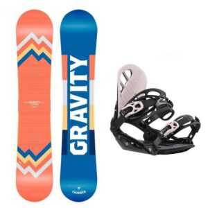 Gravity Thunder 19/20 dámský snowboard + Gravity G1 Lady black vázání - 148 cm + L (EU 42