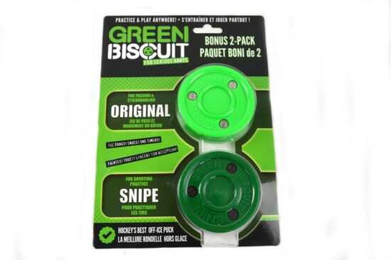 Green Biscuit Bonus 2-Pack Puk - zelená