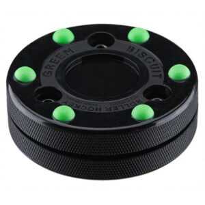 Green Biscuit Inline Puk Roller Hockey - černá
