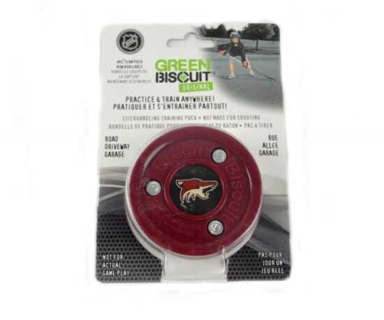 Green Biscuit NHL Arizona Coyotes Puk - Arizona Coyotes